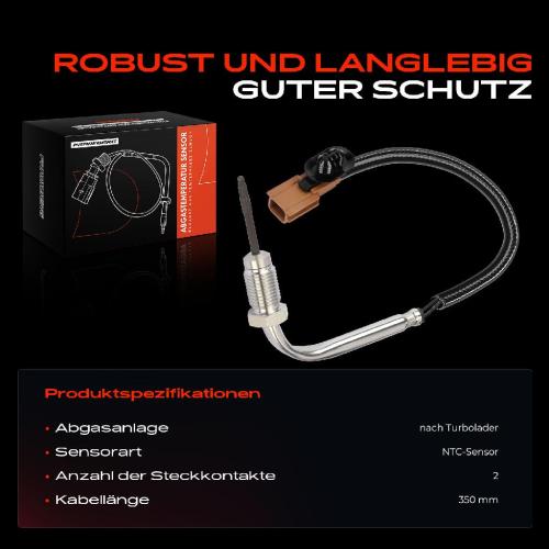 1x Abgastemperatursensor für Nissan NP300 Navara Renault Laguna Latitude Bild 1x Abgastemperatursensor für Nissan NP300 Navara Renault Laguna Latitude