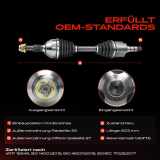 1x Antriebswelle Vorderachse für OPEL Vectra C Z02 Signum