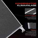 1x Kondensator Klimaanlage für Mercedes-Benz C-Klasse W203 CL203 S203 CLK C209 A209