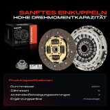 1x Kupplungssatz für Iveco Daily I Kasten Pritsche/Fahrgestell II Kipper III Bus IV Renault Trucks Mascott