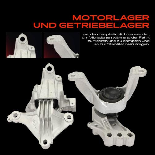 1x Motorlager Getriebelagerlager Vorne und Hinten für Honda CR-V V RT RW 1.5L 2.4L Bj ab 2016 Bild 1x Motorlager Getriebelagerlager Vorne und Hinten für Honda CR-V V RT RW 1.5L 2.4L Bj ab 2016