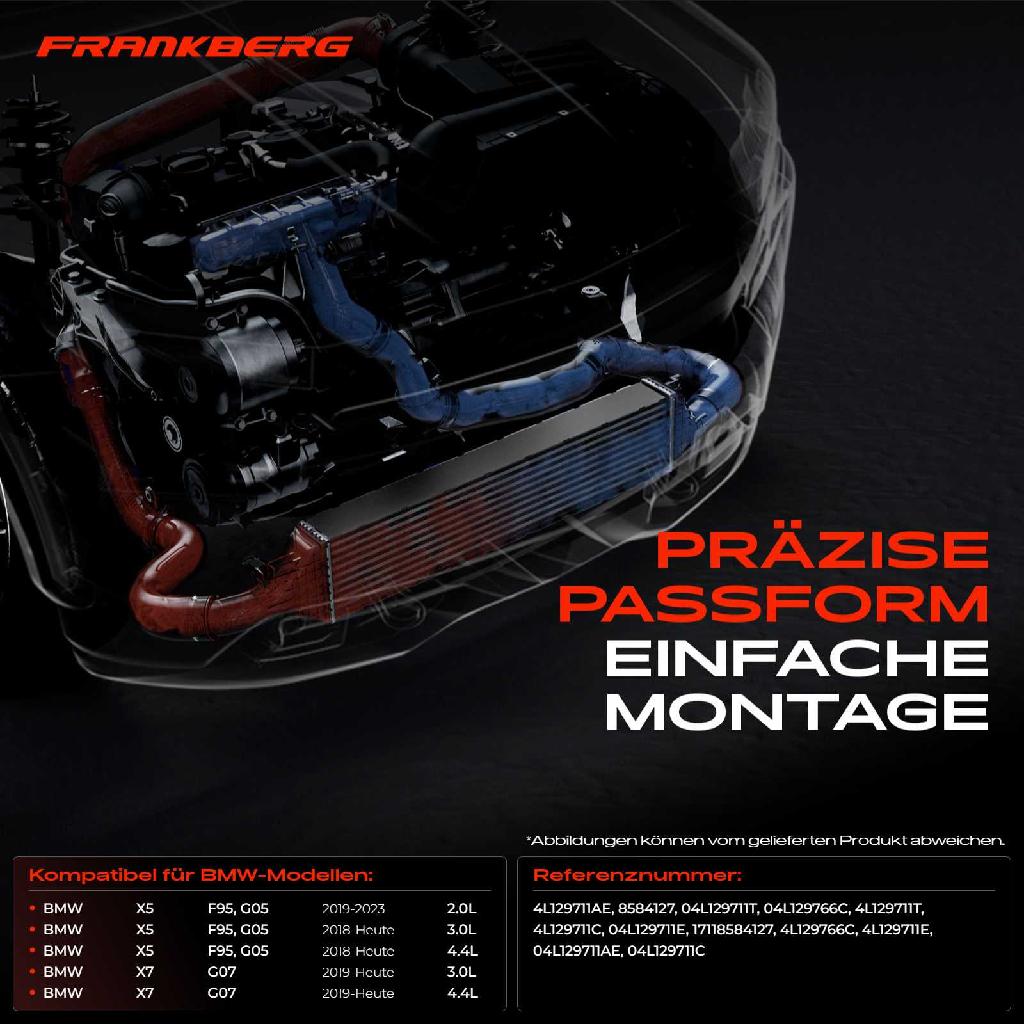 1x Ladeluftkühler Turbokühler für BMW X5 F95 G05 xDrive25d X7 G07 xDrive30d Bj ab 2018