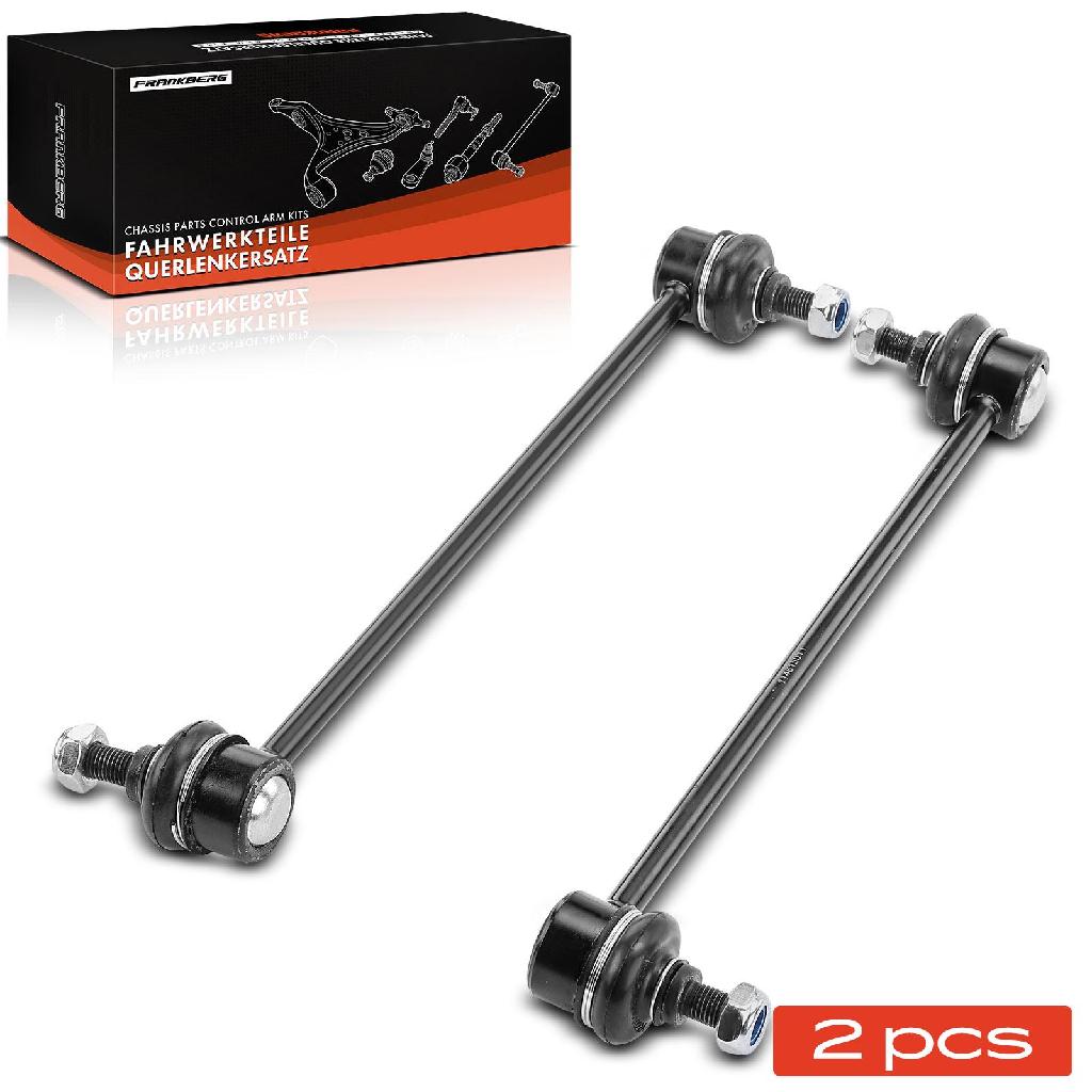 Frankberg 2x Koppelstange Vorderachse für Ford Fiesta V Van Fusion Mazda 2 1.2L 1.3L 1.4L 1.6L 2.0L 2001-2012