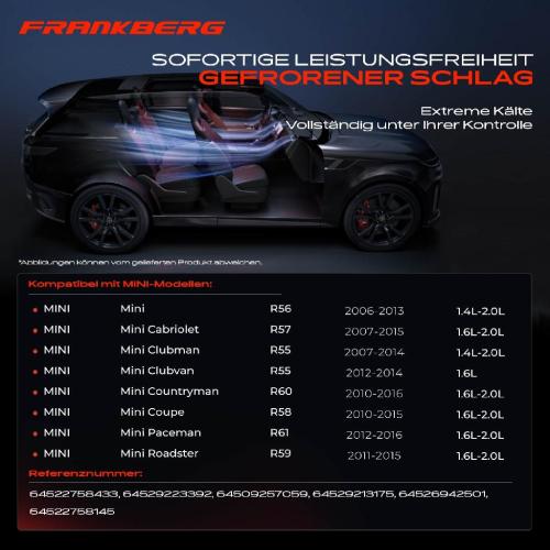 1x Klimakompressor für MINI Mini R55 R56 R57 R58 R59 R60 R61 1.6L 2.0L 2006-2016 Bild 1x Klimakompressor für MINI Mini R55 R56 R57 R58 R59 R60 R61 1.6L 2.0L 2006-2016