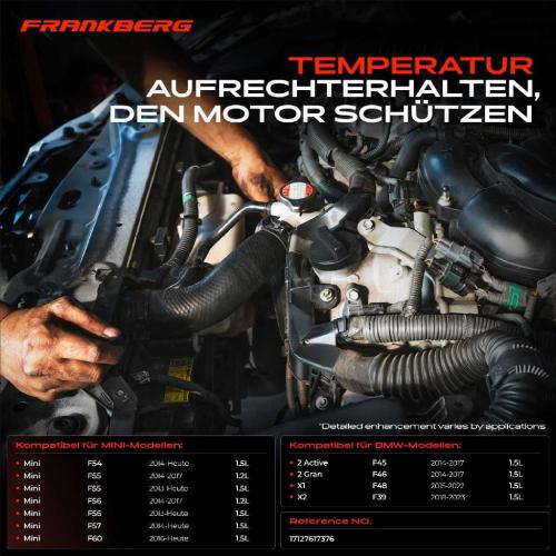 1x Kühlerschlauch Kühlwasserschlauch für BMW F45 F46 F48 MINI Mini F55 Clubman F54 Countryman Bild 1x Kühlerschlauch Kühlwasserschlauch für BMW F45 F46 F48 MINI Mini F55 Clubman F54 Countryman