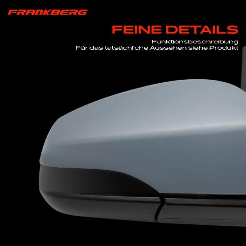 Frankberg 1x Außenspiegel Rechts für Chevrolet Spark M400 Opel Karl C16 1.0L 1.4L Bj ab 2015 Bild Frankberg 1x Außenspiegel Rechts für Chevrolet Spark M400 Opel Karl C16 1.0L 1.4L Bj ab 2015