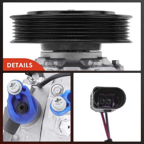 Frankberg 1x Klimakompressor für Audi A4 8K2 B8 8EC A5 A6 4F2 C6 4G5 4GD A7 4GA 4GF Bild Frankberg 1x Klimakompressor für Audi A4 8K2 B8 8EC A5 A6 4F2 C6 4G5 4GD A7 4GA 4GF