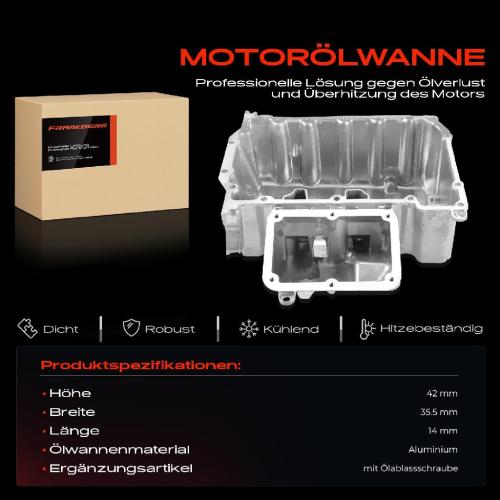 Frankberg 1x Ölwanne Motorölwanne für VW Polo Seat Ibiza IV 6J Skoda Fabia II 542 Roomster 5J 1.2L Bild Frankberg 1x Ölwanne Motorölwanne für VW Polo Seat Ibiza IV 6J Skoda Fabia II 542 Roomster 5J 1.2L