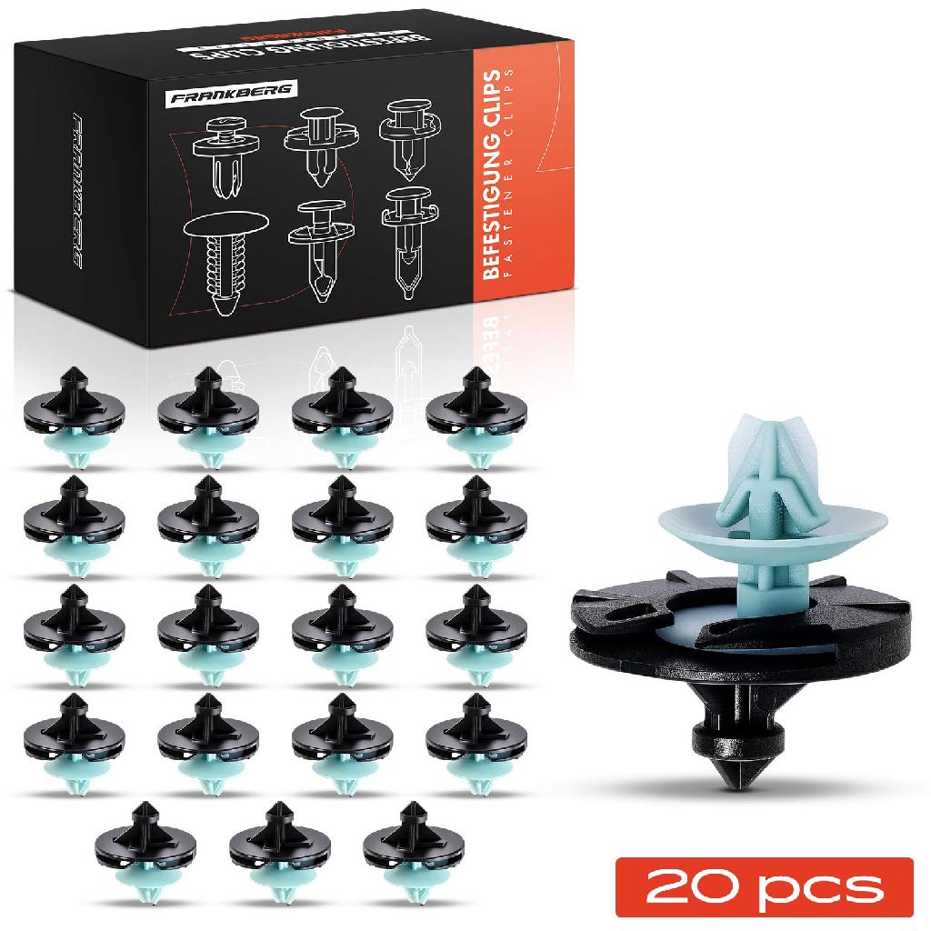 20x Befestigungsclips Türverkleidungsklip für VW Golf 3 Jetta III Passat Vento