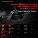 1x Widerstand Vorwiderstand Gebläsemotor für Hyundai Elantra XDb Tucson JM Kia Cerato