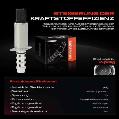 1x Steuerventil Nockenwellenverstellung für VW Passat Golf 5 Audi A3 8P Seat Skoda Bild 1x Steuerventil Nockenwellenverstellung für VW Passat Golf 5 Audi A3 8P Seat Skoda