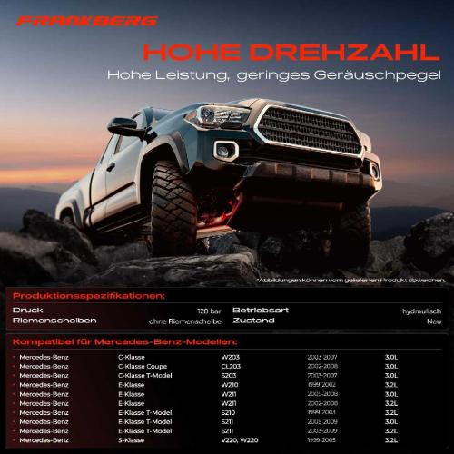 1x Servopumpe hydraulisch für Mercedes E-Klasse W211 S211 C-Klasse W203 Bild 1x Servopumpe hydraulisch für Mercedes E-Klasse W211 S211 C-Klasse W203