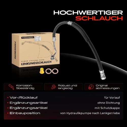 1x Servolenkung Schlauch für KIA Sportage JE KM 2.7L 2004-2009 Bild 1x Servolenkung Schlauch für KIA Sportage JE KM 2.7L 2004-2009