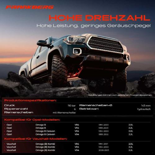 1x Servopumpe hydraulisch für Opel Omega B 1994-2003 Bild 1x Servopumpe hydraulisch für Opel Omega B 1994-2003