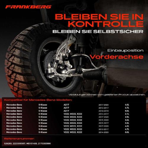 1x Querlenker Vorderachse für Mercedes-Benz S-Klasse V222 W222 X222 S-Klasse Cabriolet A217 Bild 1x Querlenker Vorderachse für Mercedes-Benz S-Klasse V222 W222 X222 S-Klasse Cabriolet A217