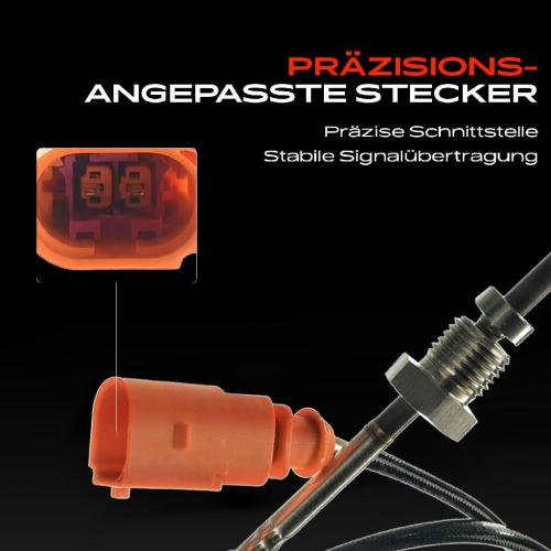 1x Abgastemperatursensor für VW Transporter/Caravelle VI Bus Pritsche/Fahrgestell Bild 1x Abgastemperatursensor für VW Transporter/Caravelle VI Bus Pritsche/Fahrgestell