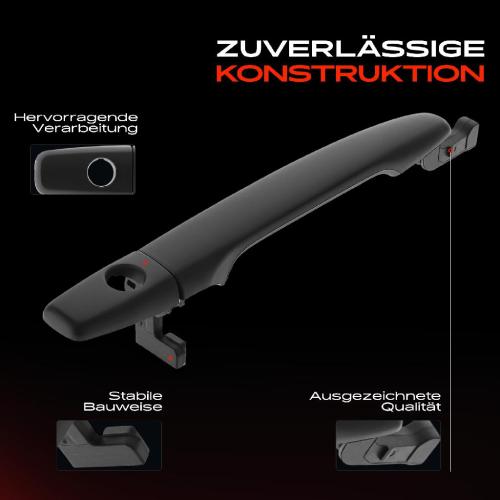 1x Türgriff Vorne Links außen für Mitsubishi Lancer VIII Sportback Outlander II III Bj ab 2006 Bild 1x Türgriff Vorne Links außen für Mitsubishi Lancer VIII Sportback Outlander II III Bj ab 2006