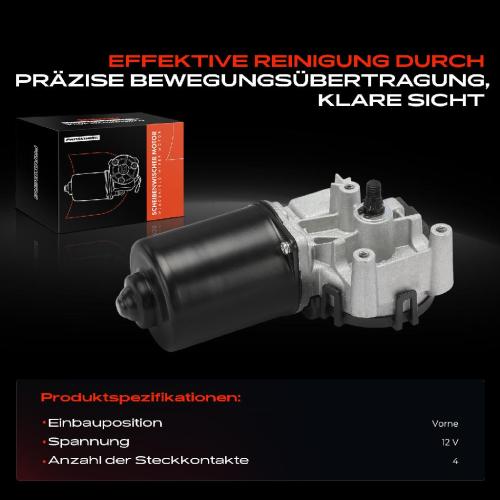 1x Wischermotor Scheibenwischermotor Vorne für Renault Twingo II CN0 Wind Bild 1x Wischermotor Scheibenwischermotor Vorne für Renault Twingo II CN0 Wind