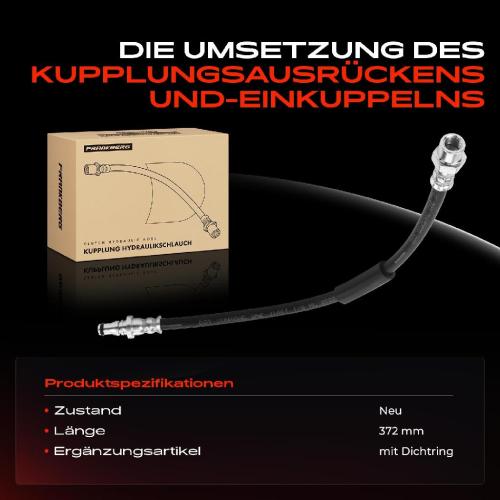 1x Kupplungsschlauch für BMW E46 316 318 320 323 325 328 330 M3 X3 E83 Bild 1x Kupplungsschlauch für BMW E46 316 318 320 323 325 328 330 M3 X3 E83