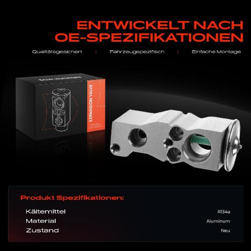 1x Expansionsventil Klimaanlage für Citroën C3 II SC C4 LA DS3 Peugeot 307 3A/C Bild 1x Expansionsventil Klimaanlage für Citroën C3 II SC C4 LA DS3 Peugeot 307 3A/C