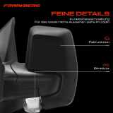 1x Außenspiegel Links für Ford Tourneo V362 F3 Transit V362 FY FZ 1.0L 2.0L 2018-2023