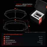 4x Bremsbeläge Vorderachse für Porsche 911 Cabriolet Targa Boxster Spyder Cayman 2004-2012