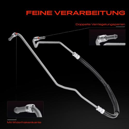 1x Servolenkung Schlauch für VW Polo 6KV5 Caddy 9K9B Seat Cordoba 6K Ibiza Inca Bild 1x Servolenkung Schlauch für VW Polo 6KV5 Caddy 9K9B Seat Cordoba 6K Ibiza Inca