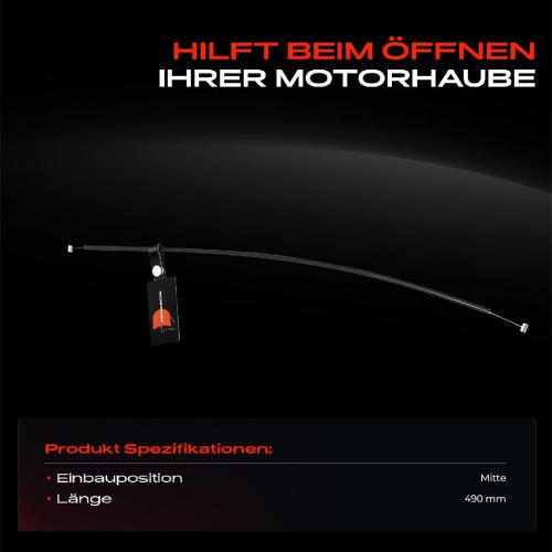 1x Motorhaubenzug für BMW 3er Cabriolet Compact Coupe E46 Bild 1x Motorhaubenzug für BMW 3er Cabriolet Compact Coupe E46