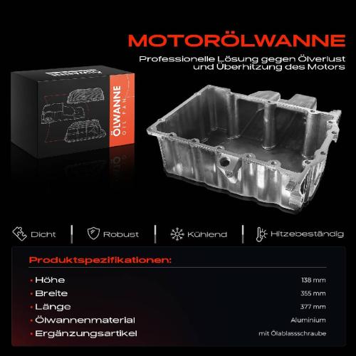 Frankberg 1x lwanne Motor lwanne f r VW Polo 9N Fox Seat Ibiza III/IV Skoda Fabia I/II 6Y Roomster 1.4L Bild Frankberg 1x lwanne Motor lwanne f r VW Polo 9N Fox Seat Ibiza III/IV Skoda Fabia I/II 6Y Roomster 1.4L