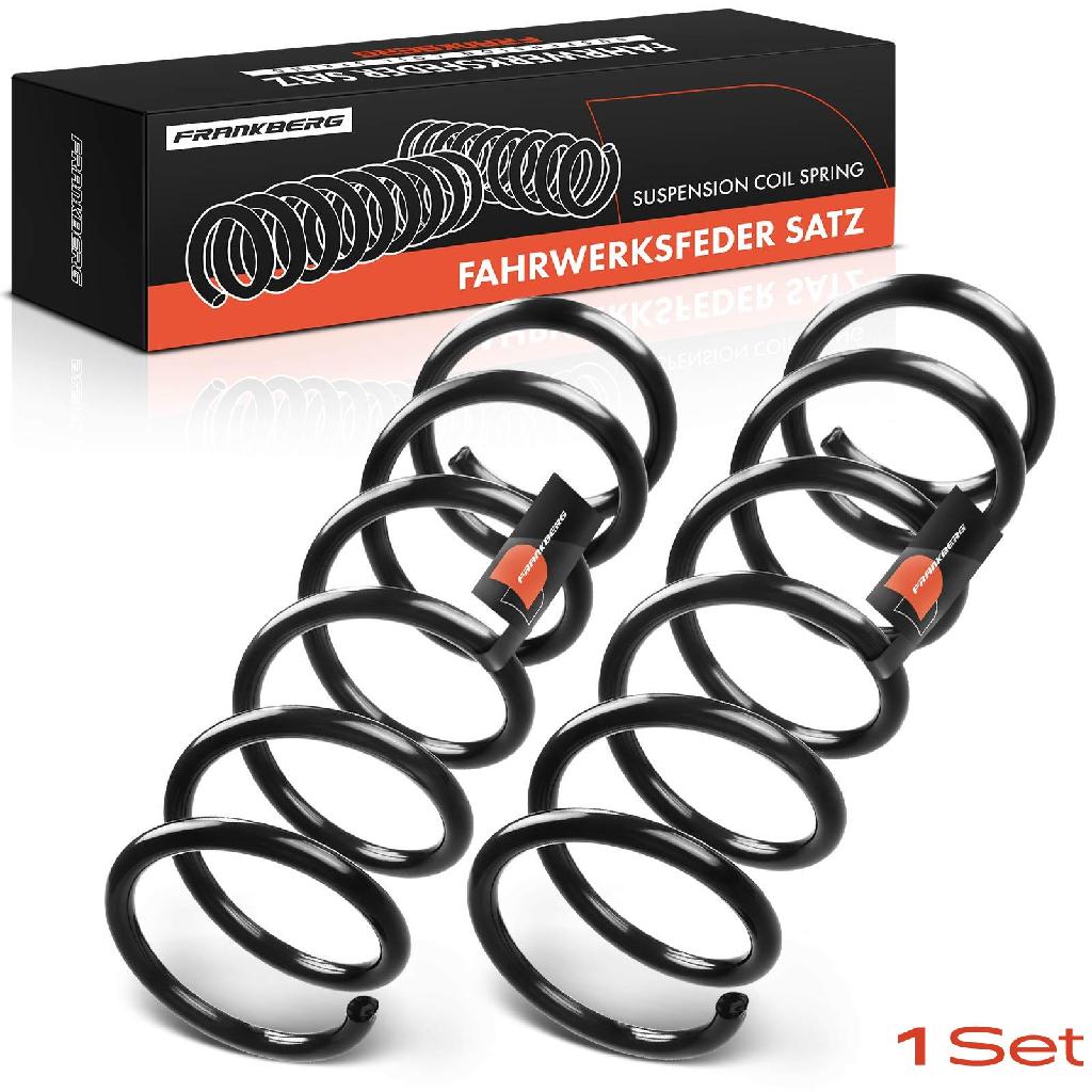 Frankberg 2x Fahrwerksfeder Hinterachse für Ford Mondeo IV BA7 Stufenheck 2007-2015
