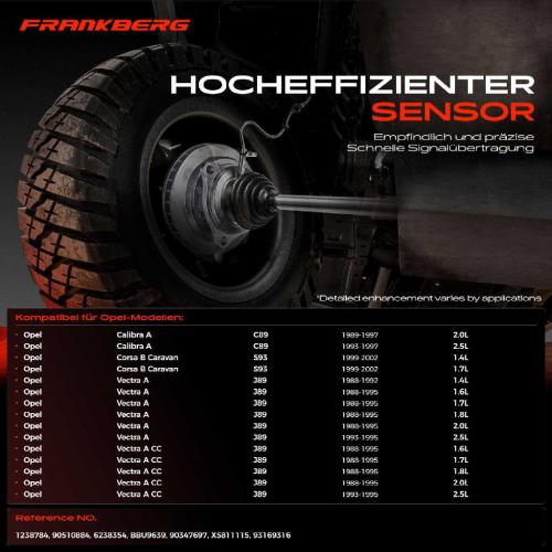 2x ABS Sensor Vorderachse beidseitig für Opel Calibra A Corsa B Caravan Vectra CC 2.0L 2.5L 1988-2002 Bild 2x ABS Sensor Vorderachse beidseitig für Opel Calibra A Corsa B Caravan Vectra CC 2.0L 2.5L 1988-2002