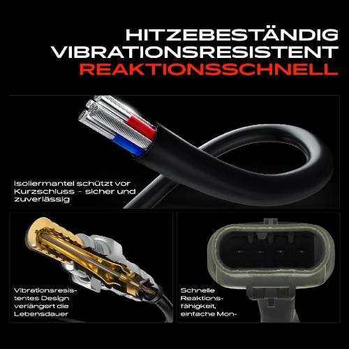 1x Lambdasonde Diagnosesonde Nach Katalysator für Opel Corsa E Astra K Insignia B 1.0L 1.4L Bild 1x Lambdasonde Diagnosesonde Nach Katalysator für Opel Corsa E Astra K Insignia B 1.0L 1.4L