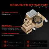 1x Lichtmaschinenregler Generatorregler für Mazda 323 C V Xedos 6 FORD USA Probe II