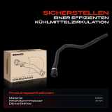 1x Kühlerschlauch Kühlwasserschlauch für BMW 3er E46 316i 318i 1.6L 1.9L 1998-2006