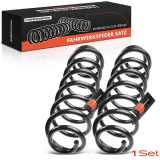 Frankberg 2x Fahrwerksfeder Hinterachse für Skoda Octavia II Yeti VW Golf V VI Touran