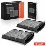 2x Innenraumfilter Aktivkohle für Toyota Aygo WNB1 Citroën C1