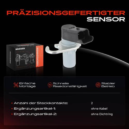 1x Kurbelwellensensor Impulsgeber für Citroën C4 C5 C6 C8 Xsara Peugeot 206 307 406 407 607 807 Bild 1x Kurbelwellensensor Impulsgeber für Citroën C4 C5 C6 C8 Xsara Peugeot 206 307 406 407 607 807