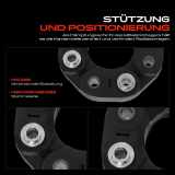 1x Gelenkscheibe Hardyscheibe Kardanwelle Hinten für Mercedes-Benz C-Klasse W204 E-Klasse CLS