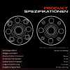 1x Radnabe Radlagersatz Hinterachse beidseitig für Citroën Berlingo/Berlingo First MPV Peugeot Partner Bild 1x Radnabe Radlagersatz Hinterachse beidseitig für Citroën Berlingo/Berlingo First MPV Peugeot Partner