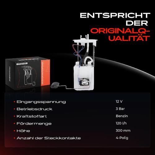 Frankberg 1x Kraftstoffpumpe für Hyundai iX35 EL ELH LM KIA Sportage SL 2.0L 2.4L 2009-2015 Bild Frankberg 1x Kraftstoffpumpe für Hyundai iX35 EL ELH LM KIA Sportage SL 2.0L 2.4L 2009-2015