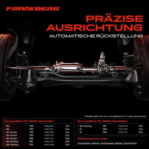 1x Lenkgetriebe Servolenkgetriebe für BMW E90 E91 3er Coupe E92 X1 E84 Bild 1x Lenkgetriebe Servolenkgetriebe für BMW E90 E91 3er Coupe E92 X1 E84