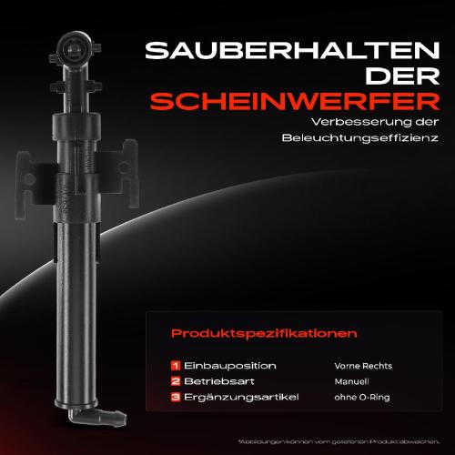 1x Scheinwerferreinigung Waschwasserdüse Vorne Rechts für Land Rover Range Rover Sport LW Bild 1x Scheinwerferreinigung Waschwasserdüse Vorne Rechts für Land Rover Range Rover Sport LW