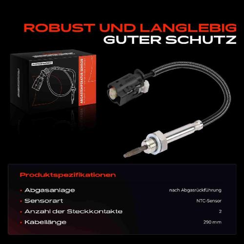 1x Abgastemperatursensor für BMW F30 335d F10 530d F07 535d Bild 1x Abgastemperatursensor für BMW F30 335d F10 530d F07 535d