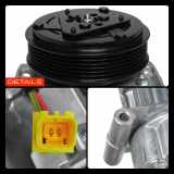 1x Klimakompressor für Citroën C3 FC FN HB Peugeot 307 3A/C Fiat Fiorino 225 Bj ab 2000