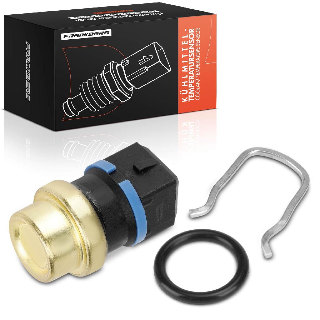 Frankberg 1x Kühlmitteltemperatur Sensor Temperatursensor für VW LT 28-46 II Pritsche/Fahrgestell Kasten Bus