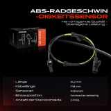 1x ABS Sensor Vorderachse beidseitig für Citroën C1 Peugeot 107 Toyota Aygo 1.0L 1.4L 1.2L Bj ab 2005