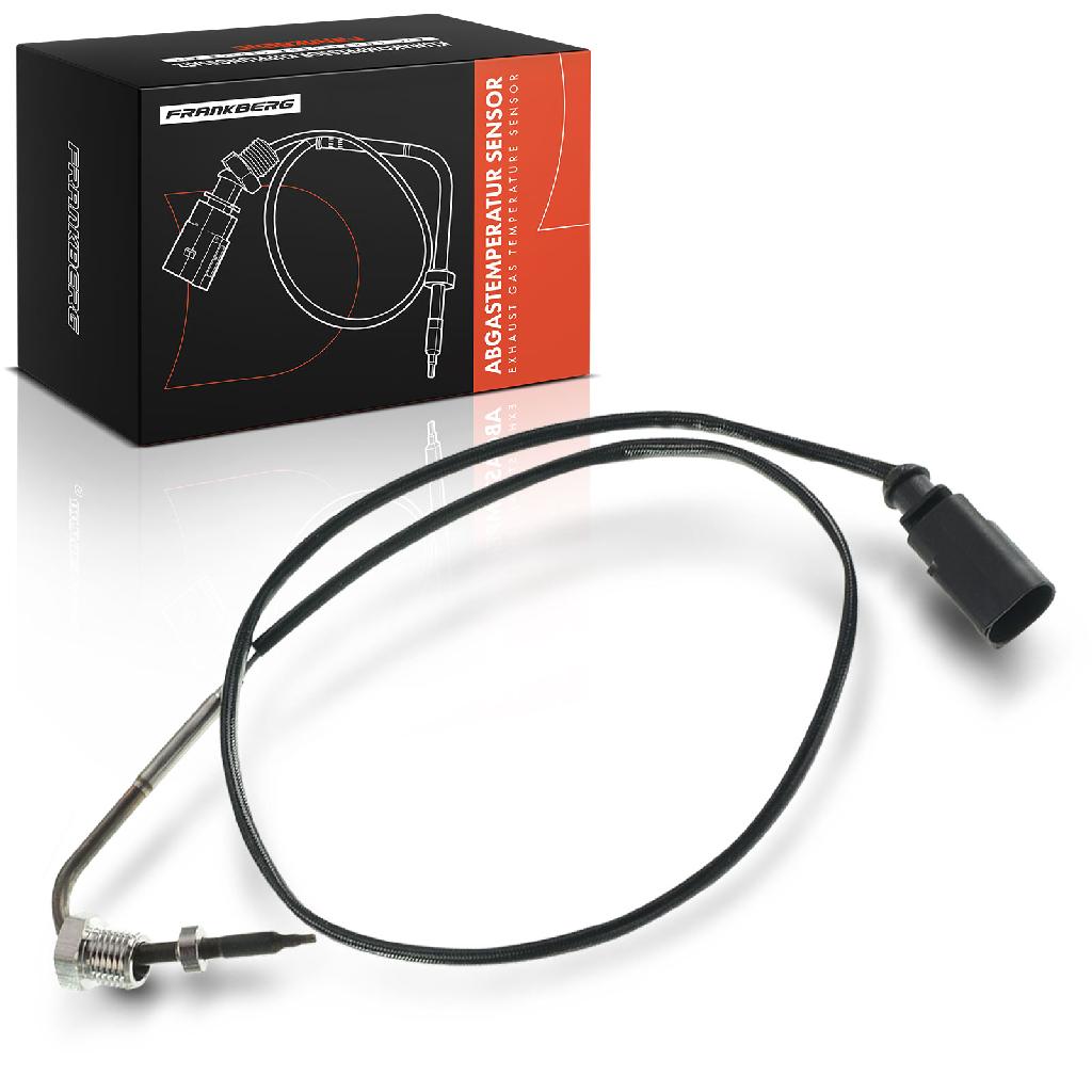 Frankberg 1x Abgastemperatursensor für VW Golf 7 Audi A3 Seat Leon Skoda Octavia 3 1.6L