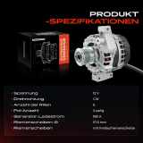 1x Lichtmaschine Generator für Land Rover Discovery Sport Freelander 2 Range Rover 2.0L