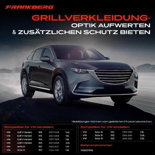 1x Zierleiste Schutzleiste Stoßfänger Vorne für VW Golf V 1K5 Jetta III 1K2 2004-2010 Bild 1x Zierleiste Schutzleiste Stoßfänger Vorne für VW Golf V 1K5 Jetta III 1K2 2004-2010