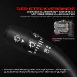 1x Kombischalter Lenkstockschalter für Renault Kangoo KC0/1 Express FC0/1 Bj ab 1997